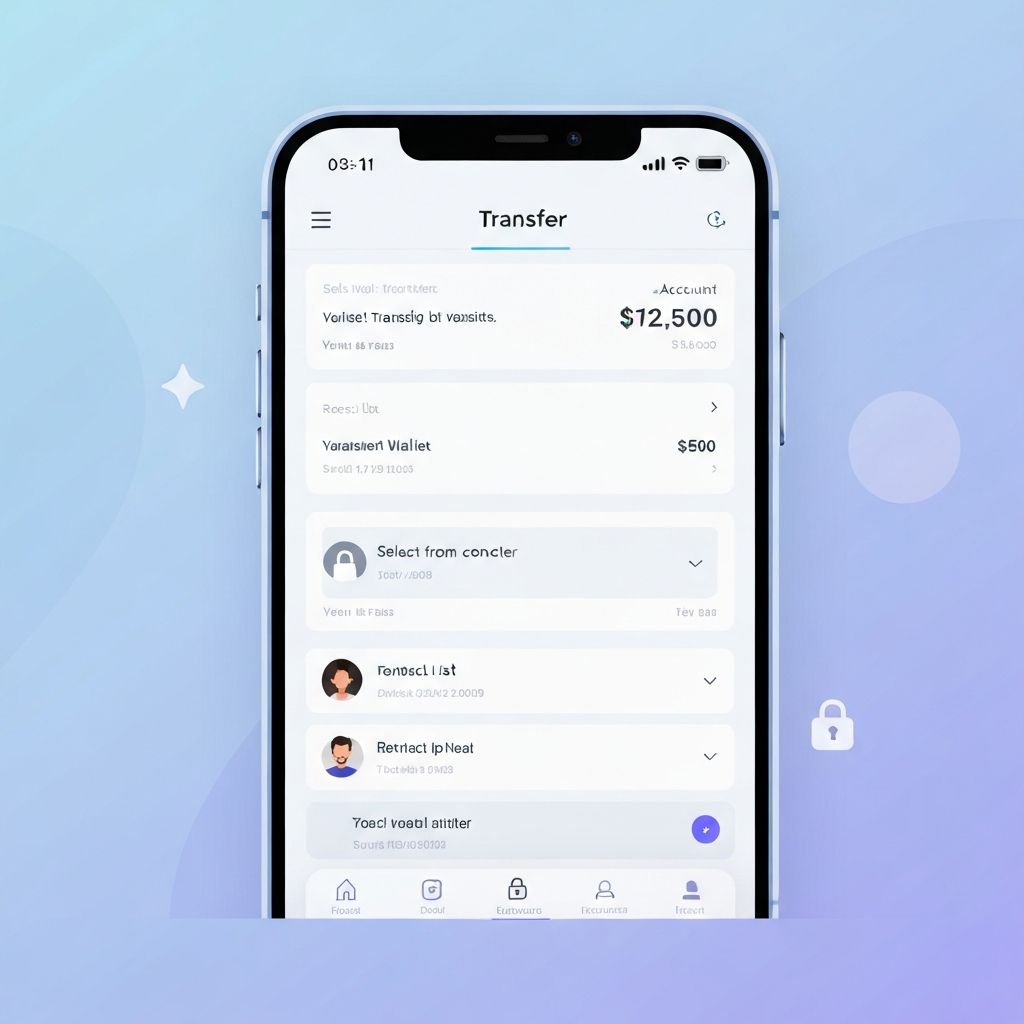 Payment app interface